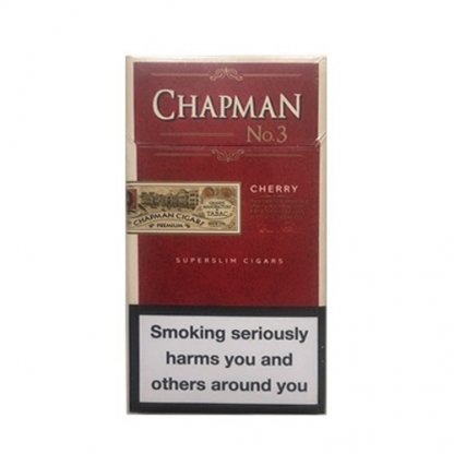 Пачка сигарилл Chapman Superslim Cherry (1 пачка) Duty Free