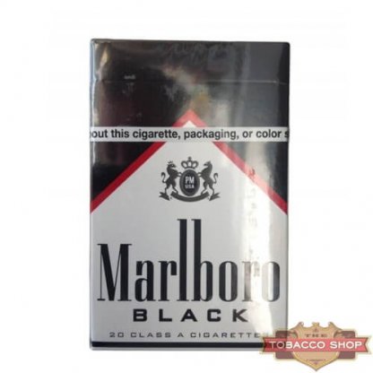 Пачка сигарет Marlboro Black USA