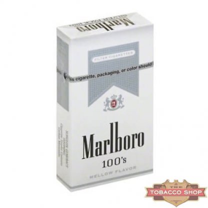 Пачка сигарет Marlboro Silver 100's USA