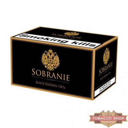 Блок сигарет Sobranie Black Russian 100's Duty Free