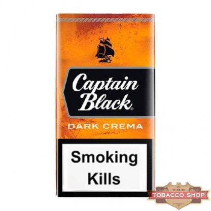 Пачка сигарилл Captain Black Dark Crema (5 пачек) - новый дизайн