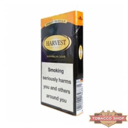 Пачка сигарилл Harvest Superslim Vanilla (5 пачек) Duty Free