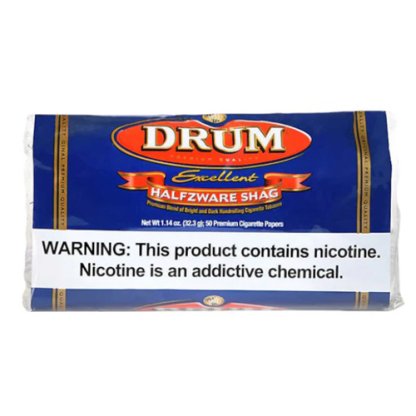 Пачка табака для самокруток DRUM Original USA 30g